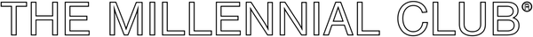 Logo of 'The Millennial Club' with a registered trademark symbol.